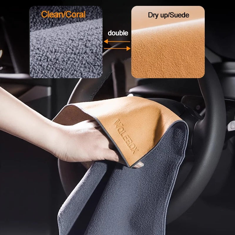 Premium Microfiber Kitchen Cleaning Cloth – Power in Every Wipe
