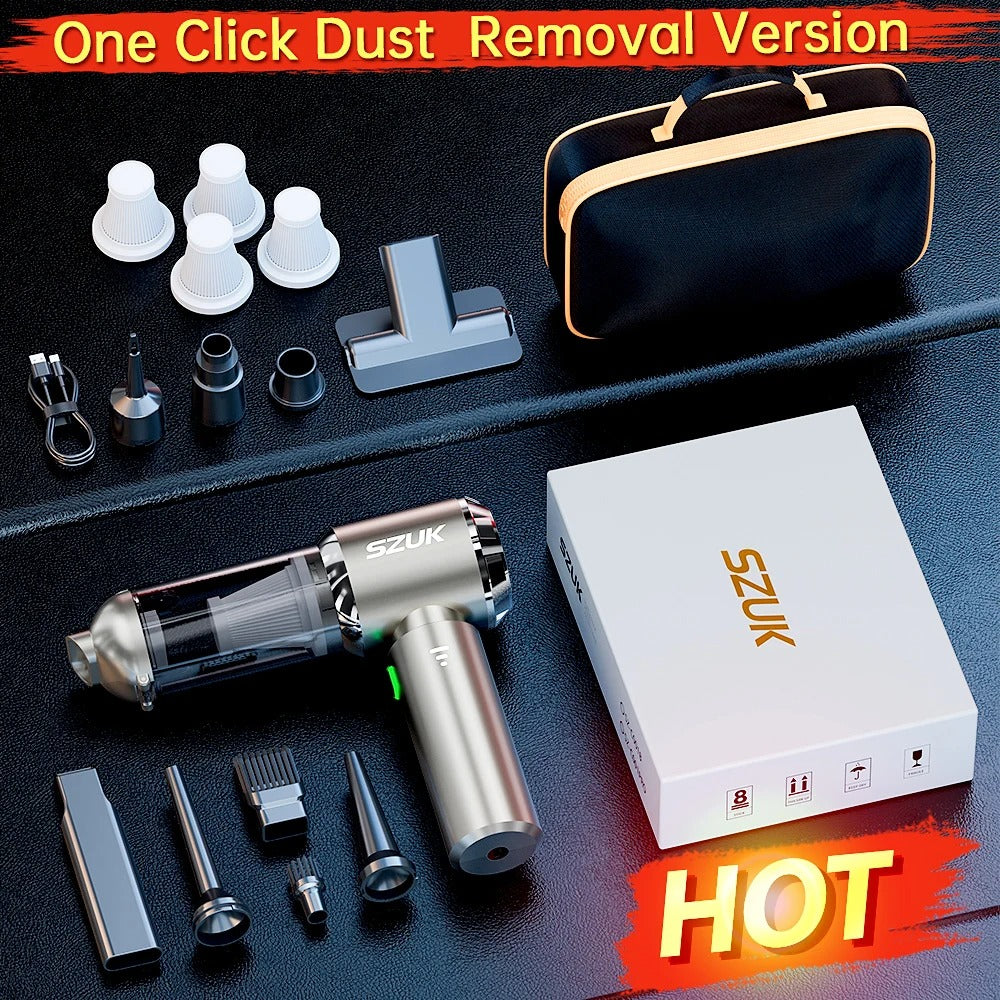 SZUK New Mini Car Vacuum Cleaner – Power in Your Hands