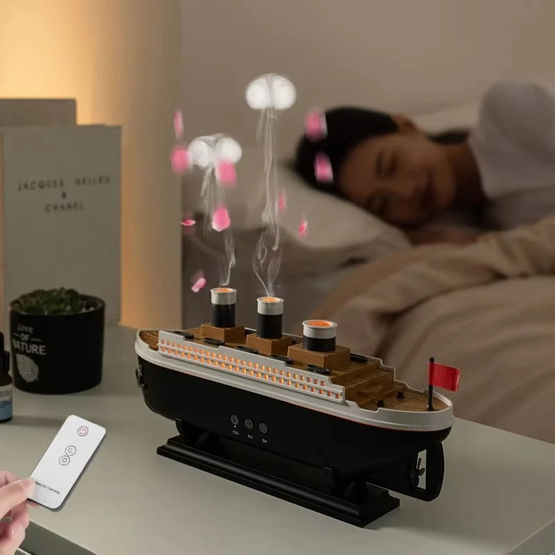 Titanic Ship Model Aroma Diffuser & Humidifier – Elegance, Relaxation & Style