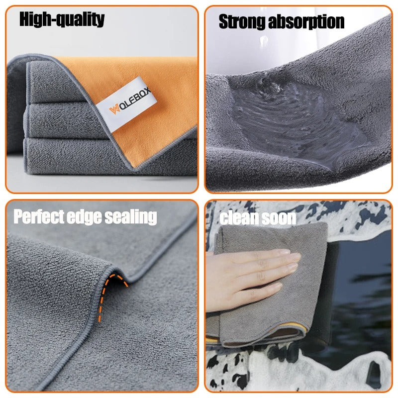 Premium Microfiber Kitchen Cleaning Cloth – Power in Every Wipe