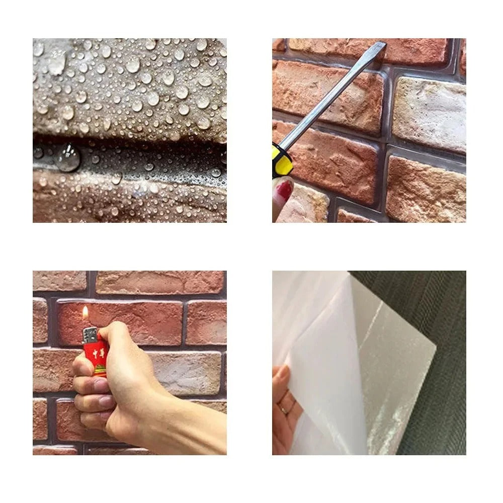 Brick Wallpaper - BlissHome