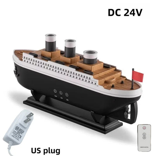 Titanic Ship Model Aroma Diffuser & Humidifier – Elegance, Relaxation & Style