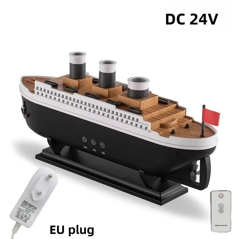Titanic Ship Model Aroma Diffuser & Humidifier – Elegance, Relaxation & Style